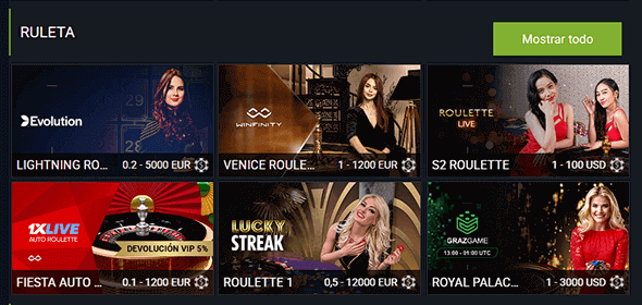 Ruleta en 1xBet Ruleta en 1xBet